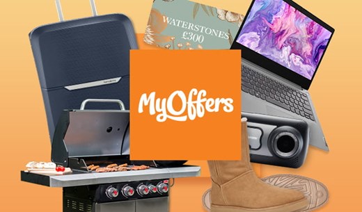 MyOffers competitions and lifestyle offers